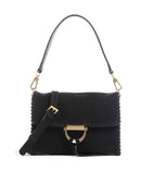 Abro Suede Temi Stitch Borsa a spalla black/gold