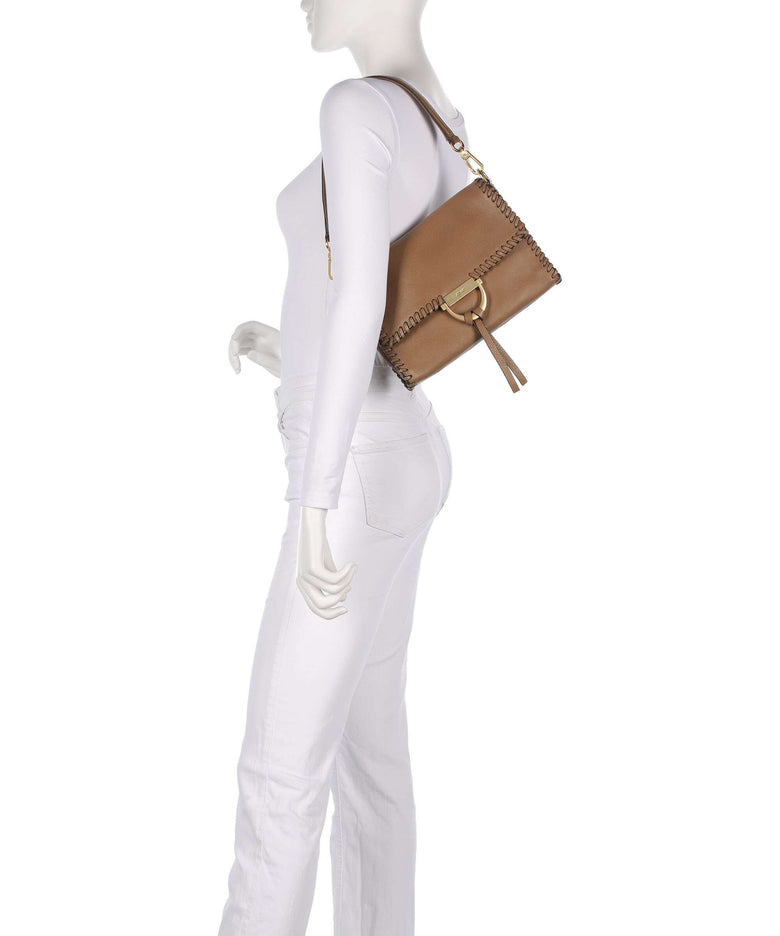 Abro Dalia Temi Stitch Shoulder bag caramel/cognac