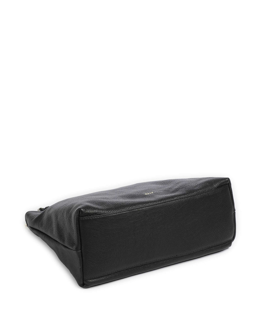 Abro Dalia Soley Hobo bag black/gold