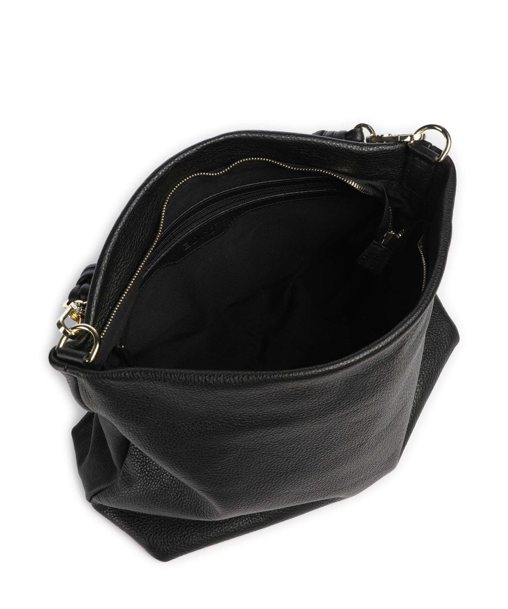 Abro Dalia Soley Hobo bag black/gold