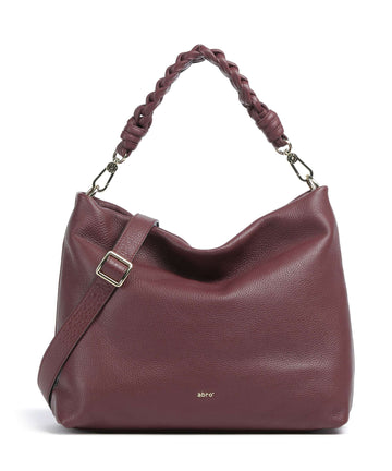 Abro Dalia Soley Borsa hobo bordeaux