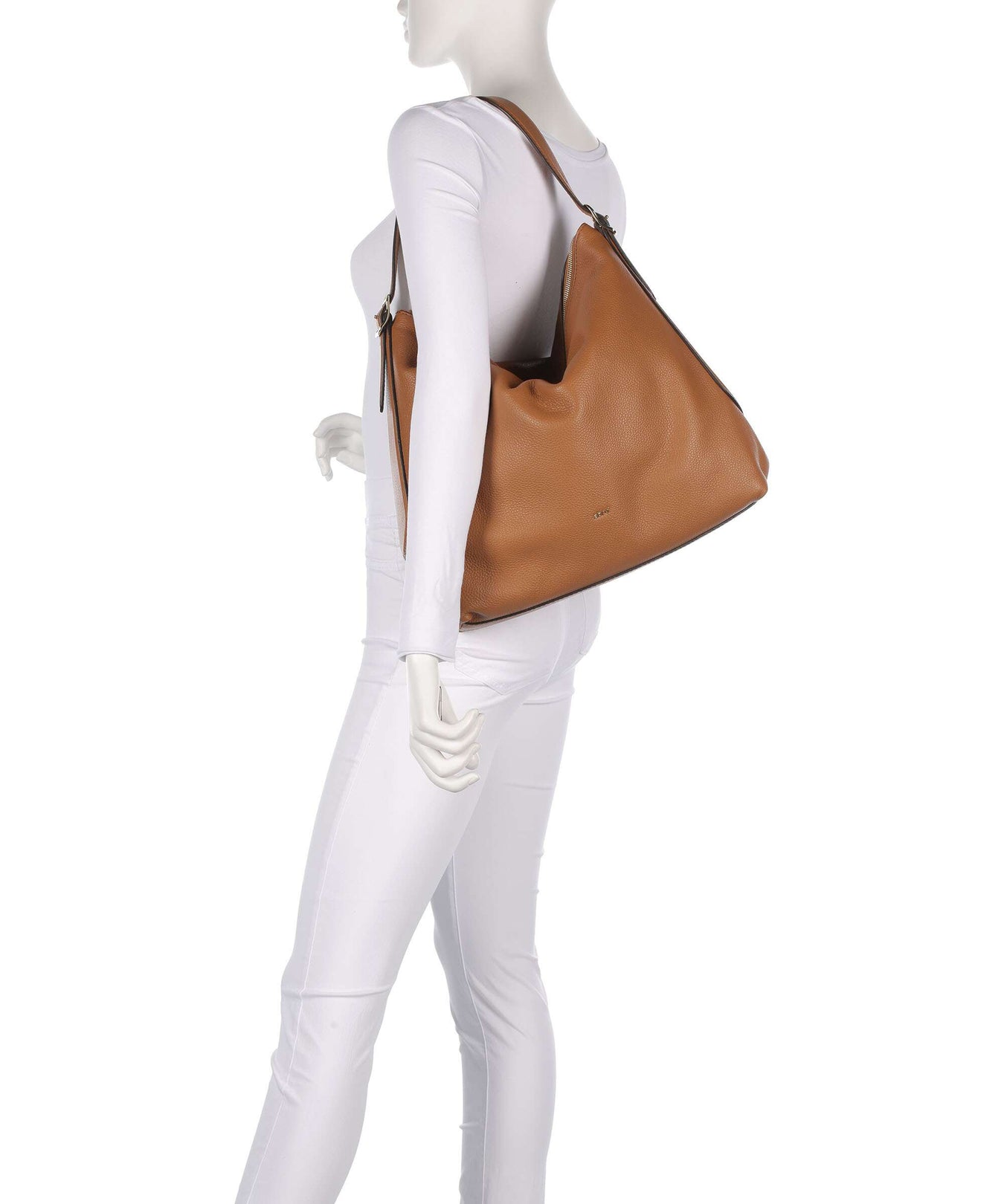 Abro Agave Carina Hobo bag cuoio