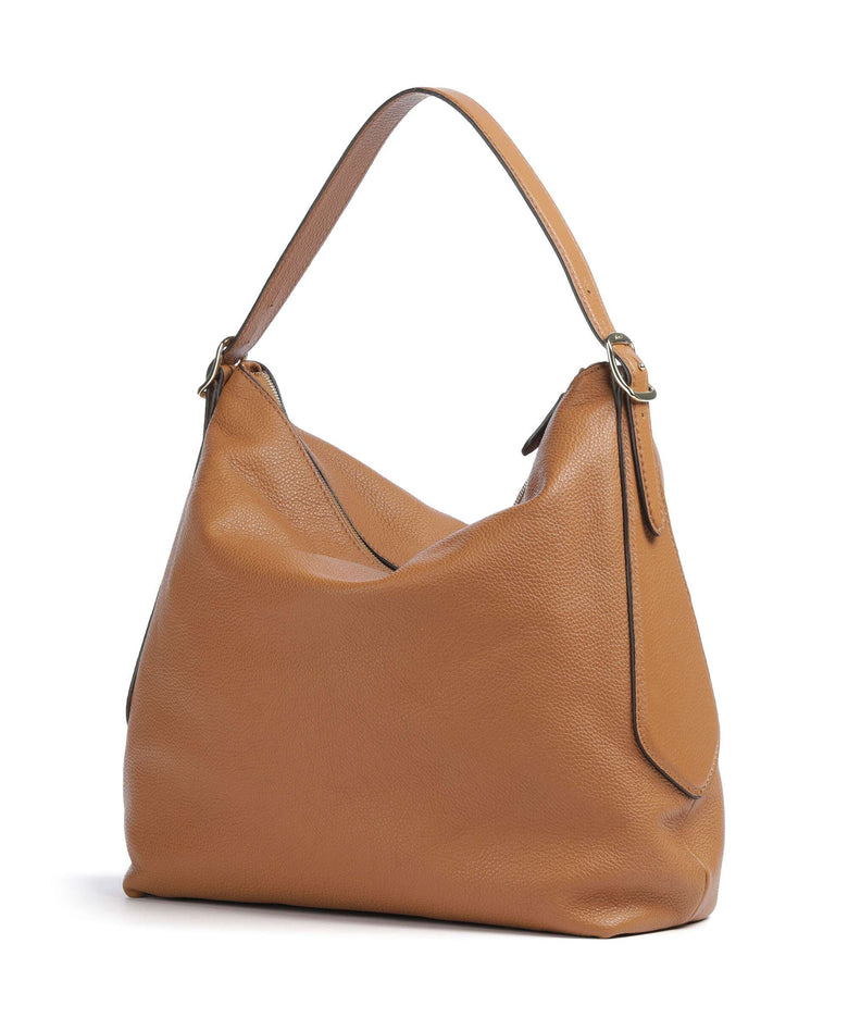 Abro Agave Carina Hobo bag cuoio