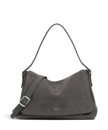 Abro Suede Carina Borsa hobo grey