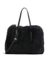 Abro Shearling Noelle Borsa a mano black/nickel