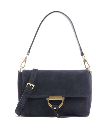 Abro Suede Temi Borsa a spalla navy