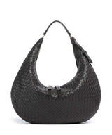 Abro Piuma Nana Borsa hobo dark brown