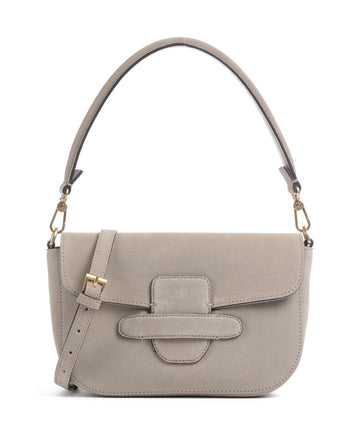 Abro Suede Camilla Borsa a spalla siena