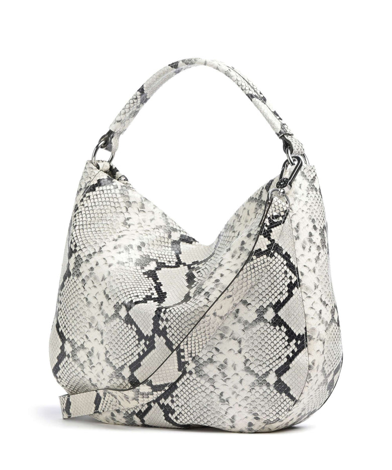 Abro Pitone Mia Hobo bag beige