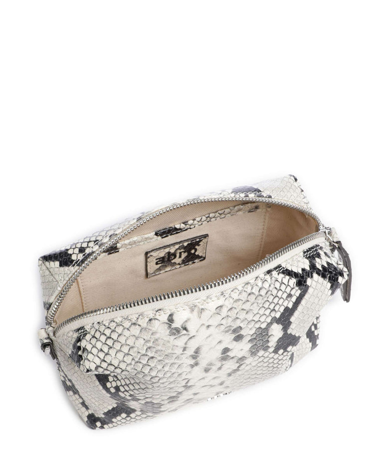 Abro Pitone Tex Crossbody bag beige