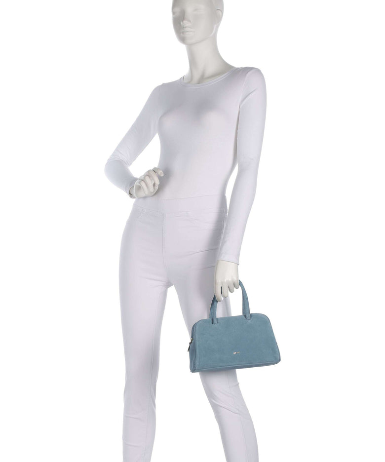 Abro Suede Amara Handbag sapphire