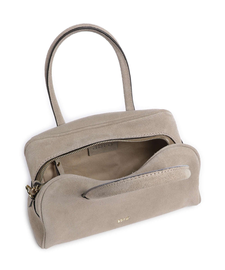 Abro Suede Amara Handbag siena