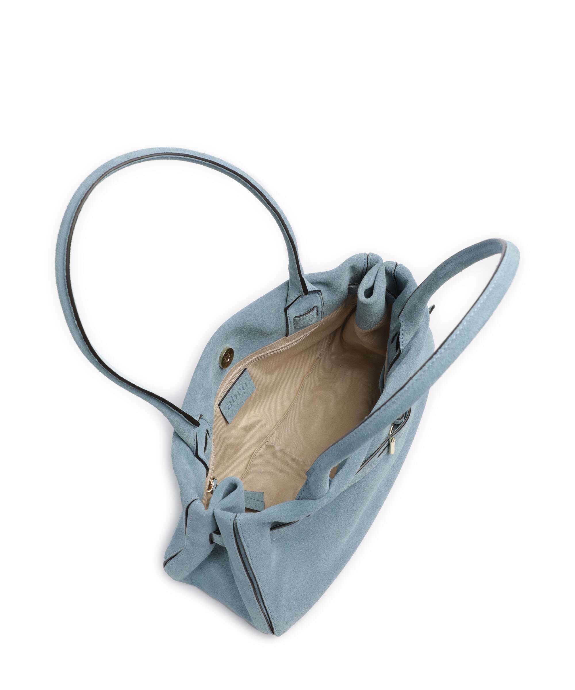 Abro Suede Jill Shoulder bag sapphire
