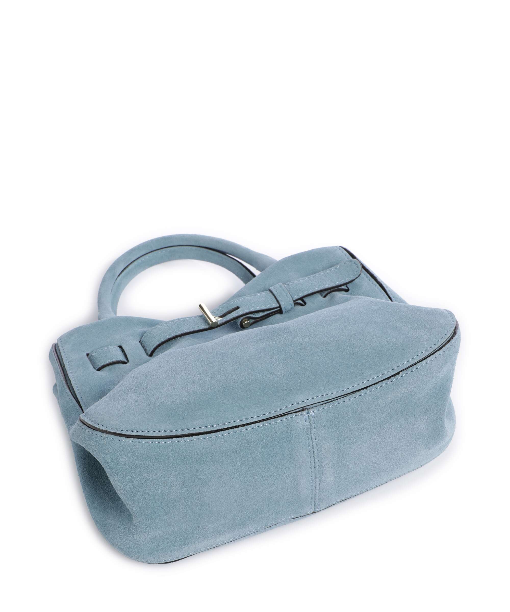 Abro Suede Jill Handbag sapphire