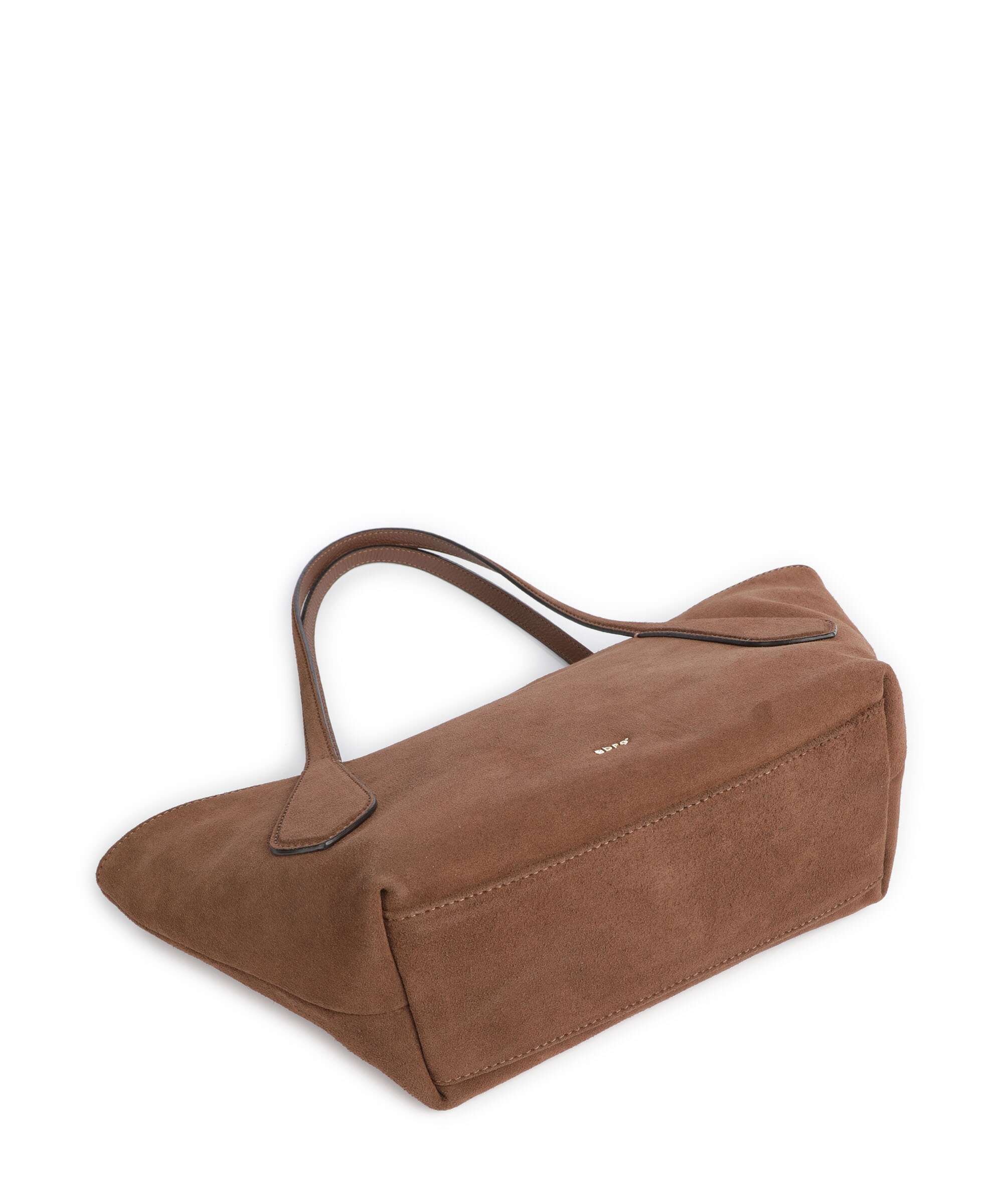 Abro Suede Carina Tote bag wood