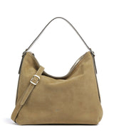Abro Suede Carina Borsa hobo mud
