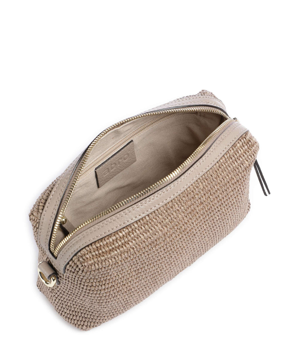 Abro Raffia Kaia Crossbody bag siena