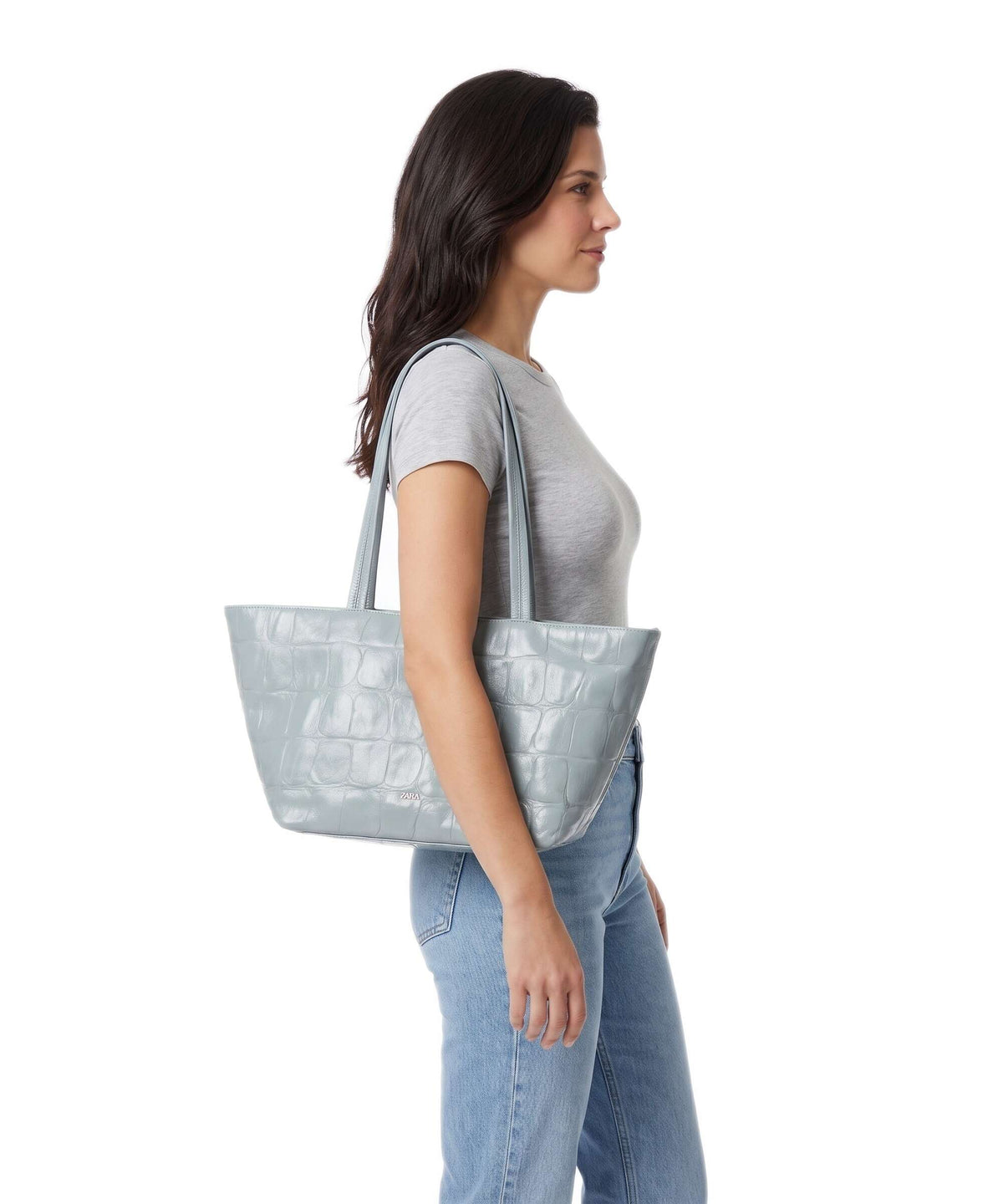 Abro Maxi Cocco Alba Shoulder bag sapphire