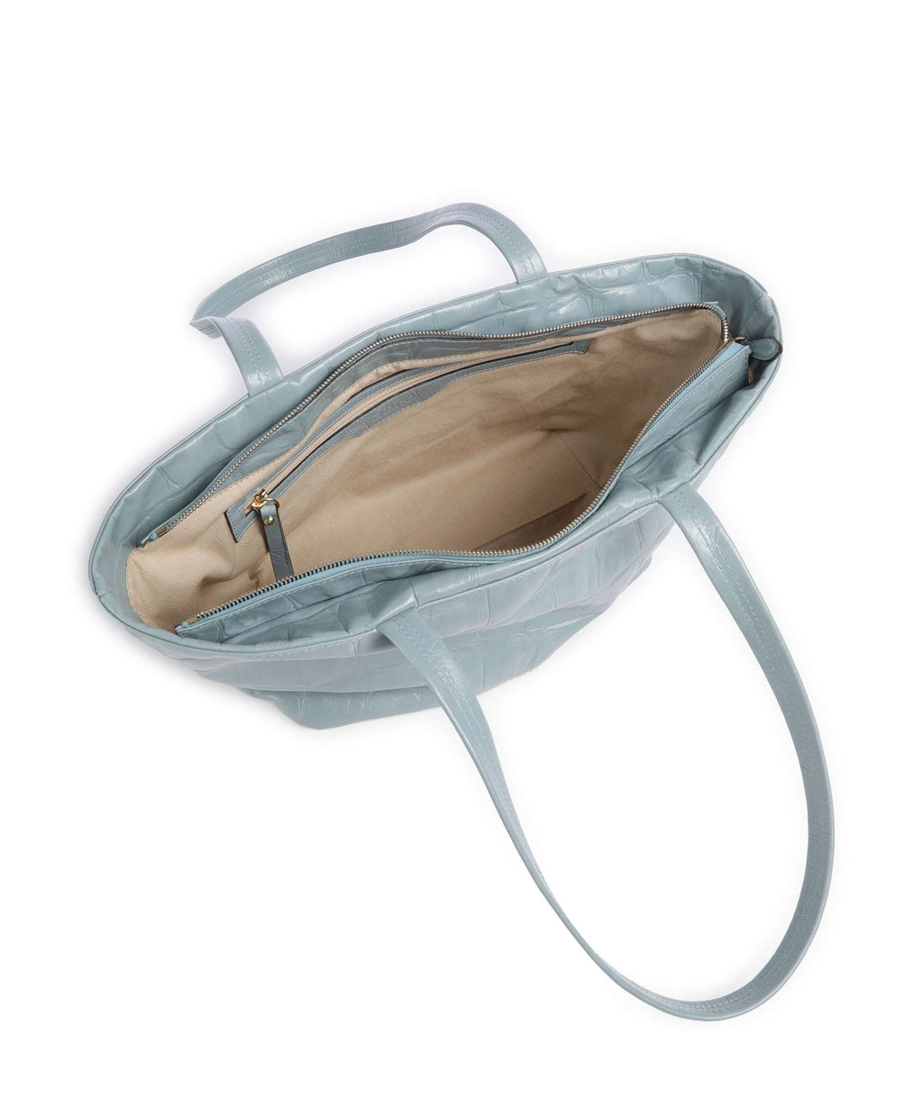 Abro Maxi Cocco Alba Shoulder bag sapphire