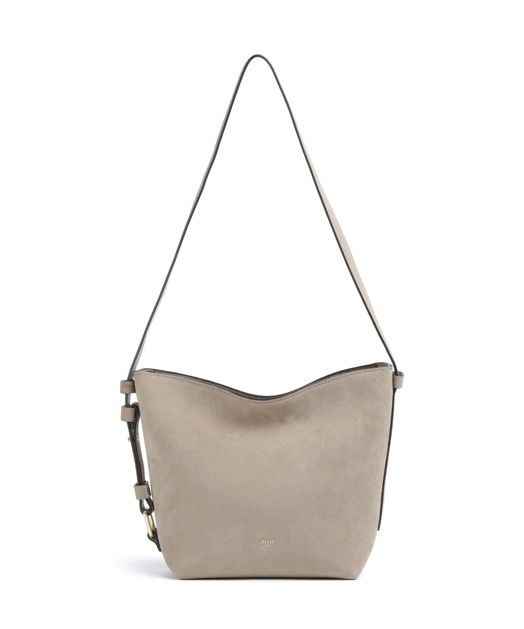 Abro Suede Cosmo Crossbody bag siena