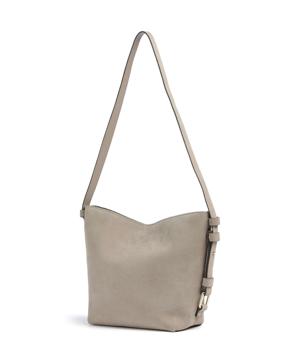 Abro Suede Cosmo Hobo bag siena