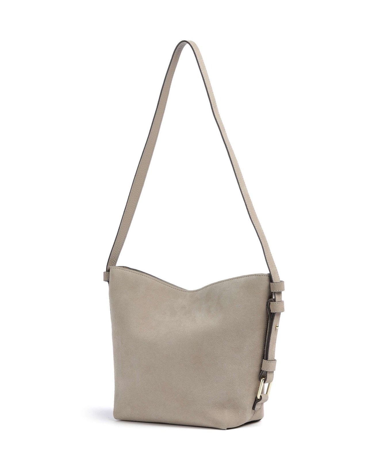 Abro Suede Cosmo Hobo bag siena