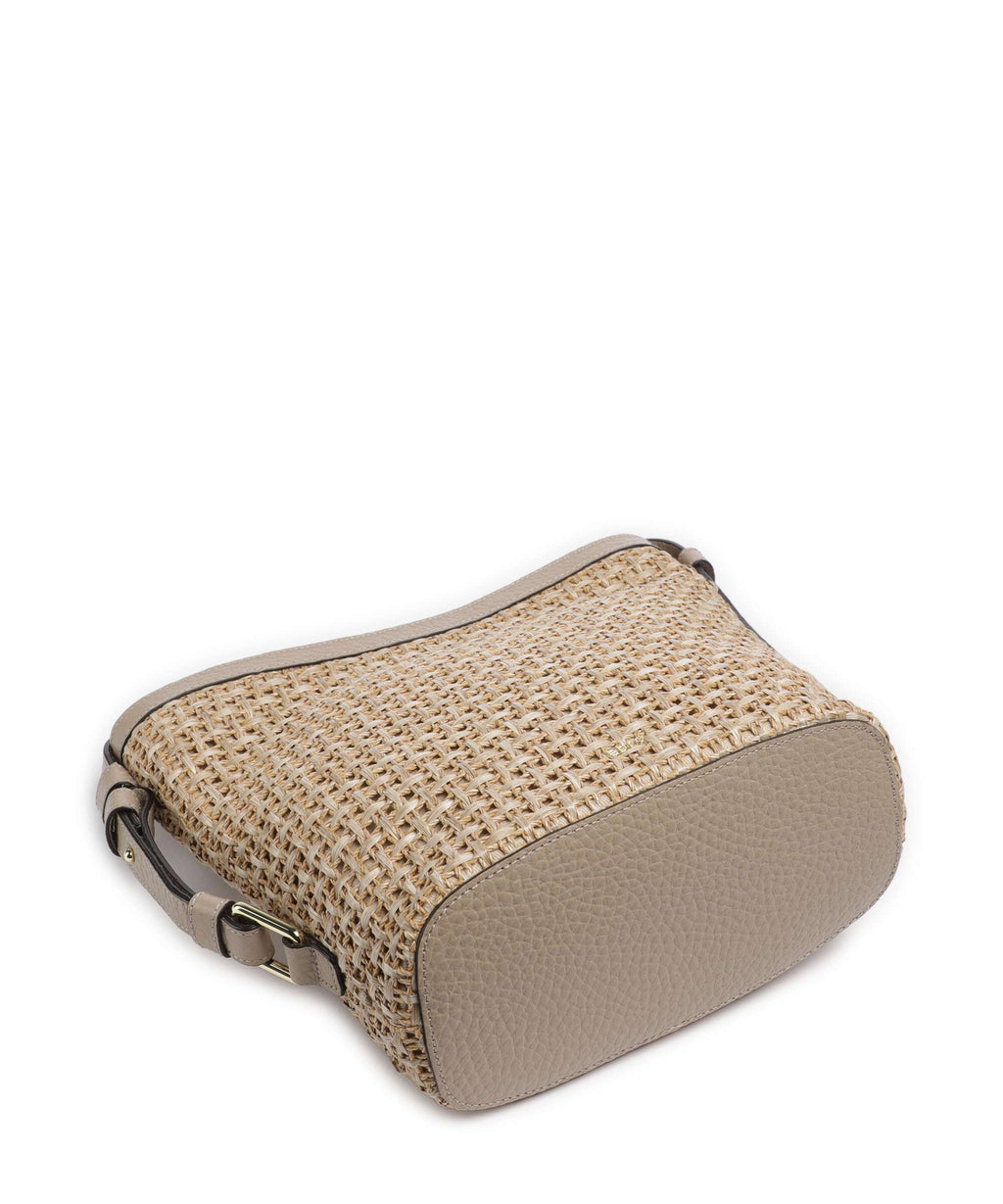 Abro Raffia Cordino Cosmo Bucket bag siena