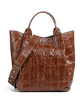 Abro Maxi Cocco Essential Medium Handbag caramel/cognac