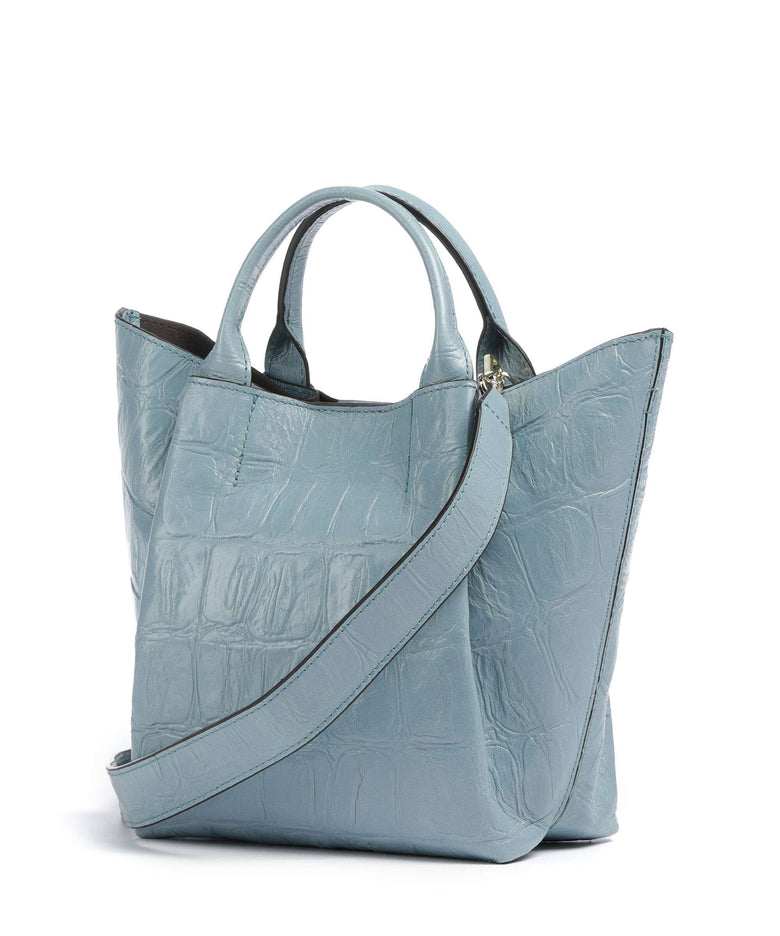 Abro Maxi Cocco Essential Small Handbag sapphire