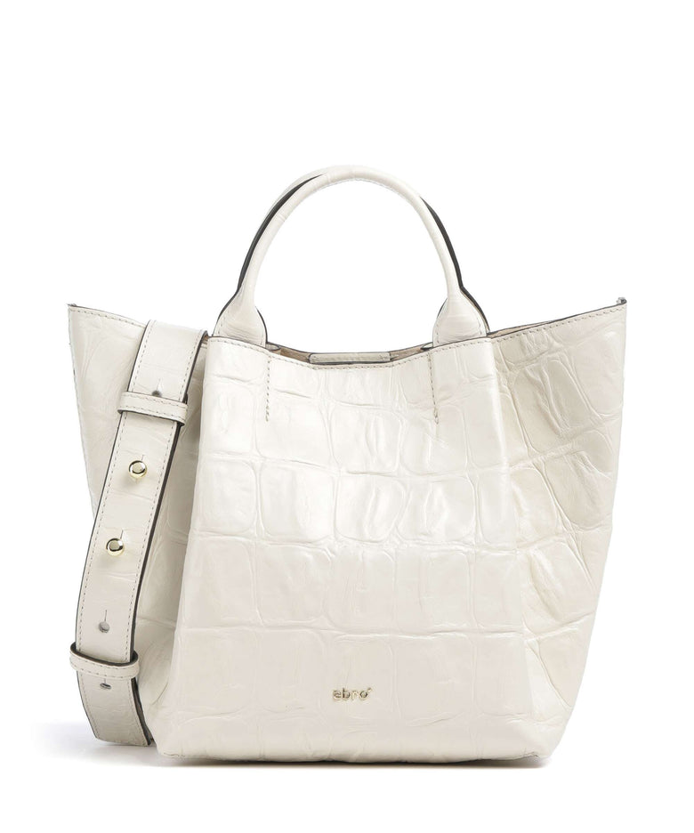Abro Maxi Cocco Essential Small Handbag milk