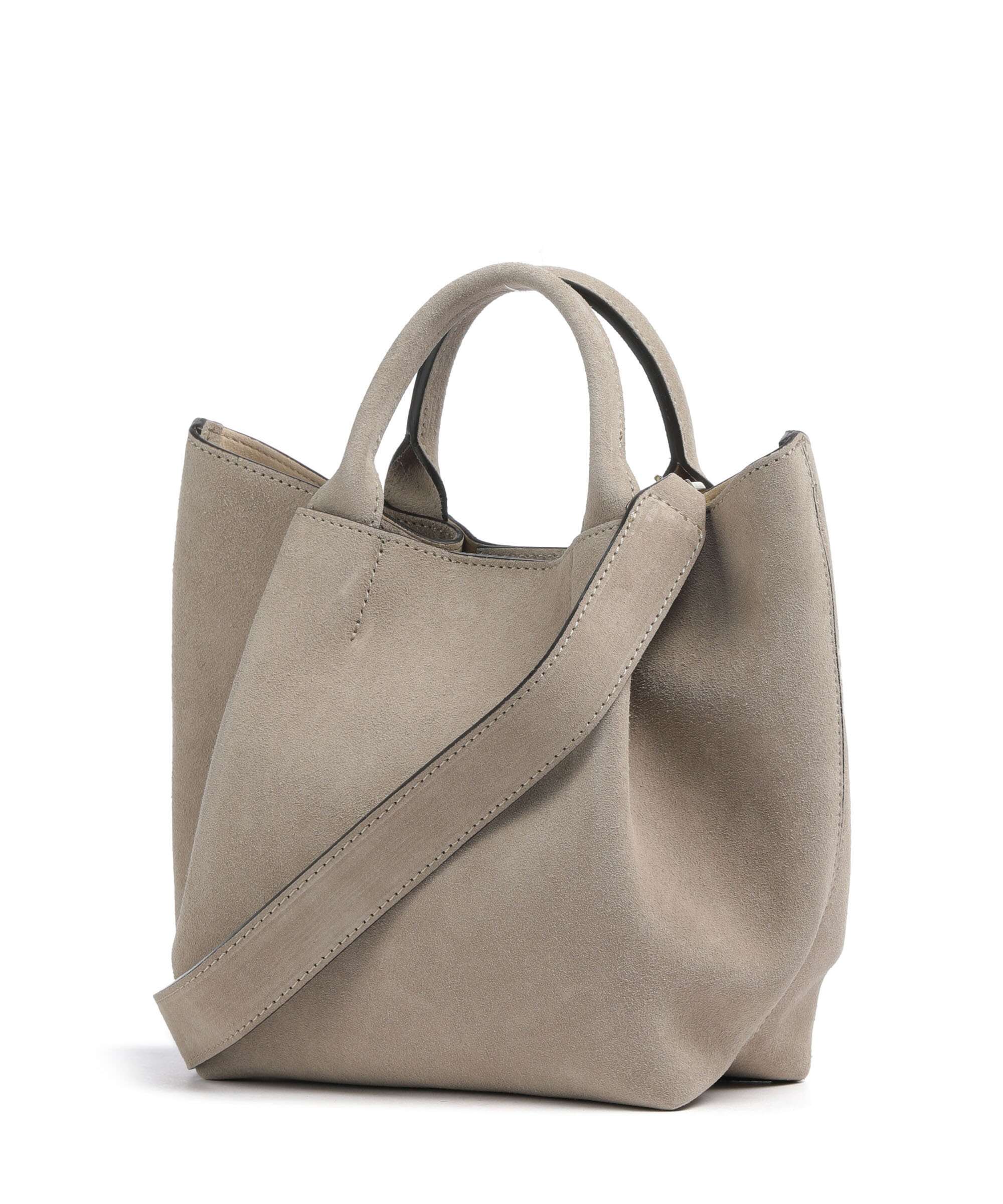 Abro Suede Essential Small Handbag siena