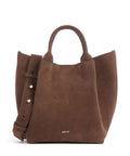Abro Suede Essential Small Crossbody bag wood