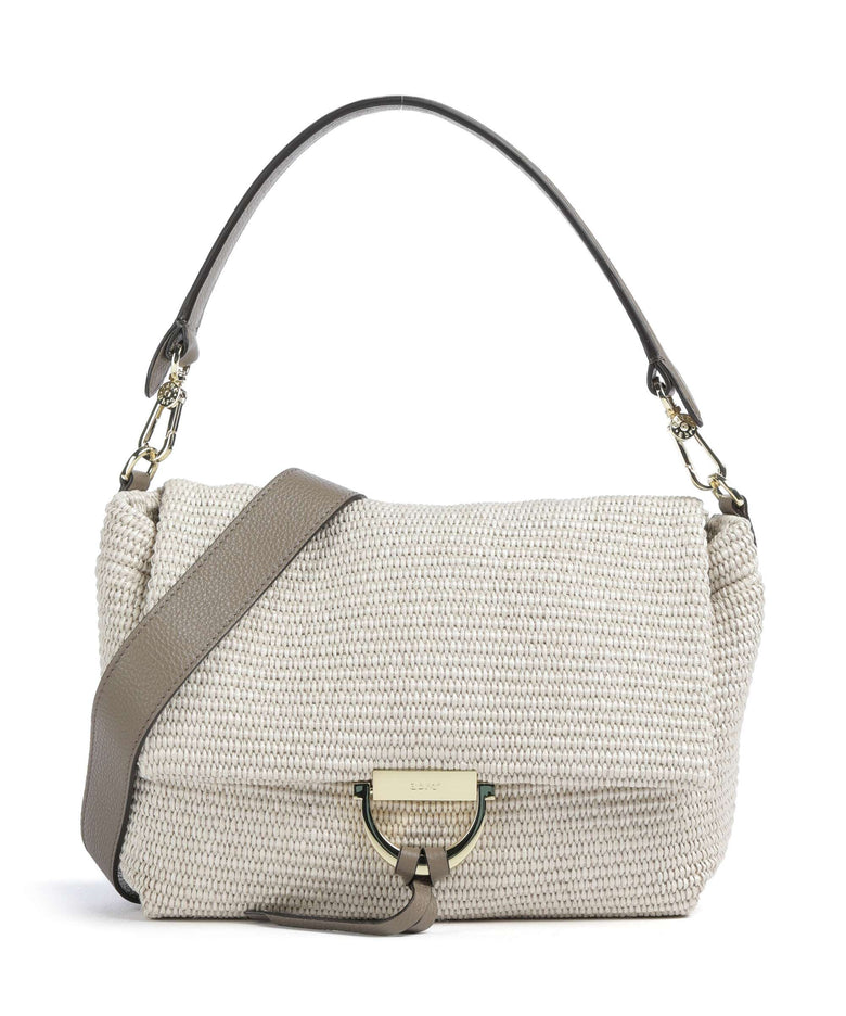 Abro Raffia Classica Temi Medium Shoulder bag sahara