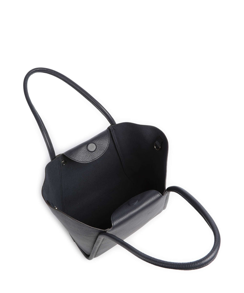 Abro Agave Willow Small Tote bag navy