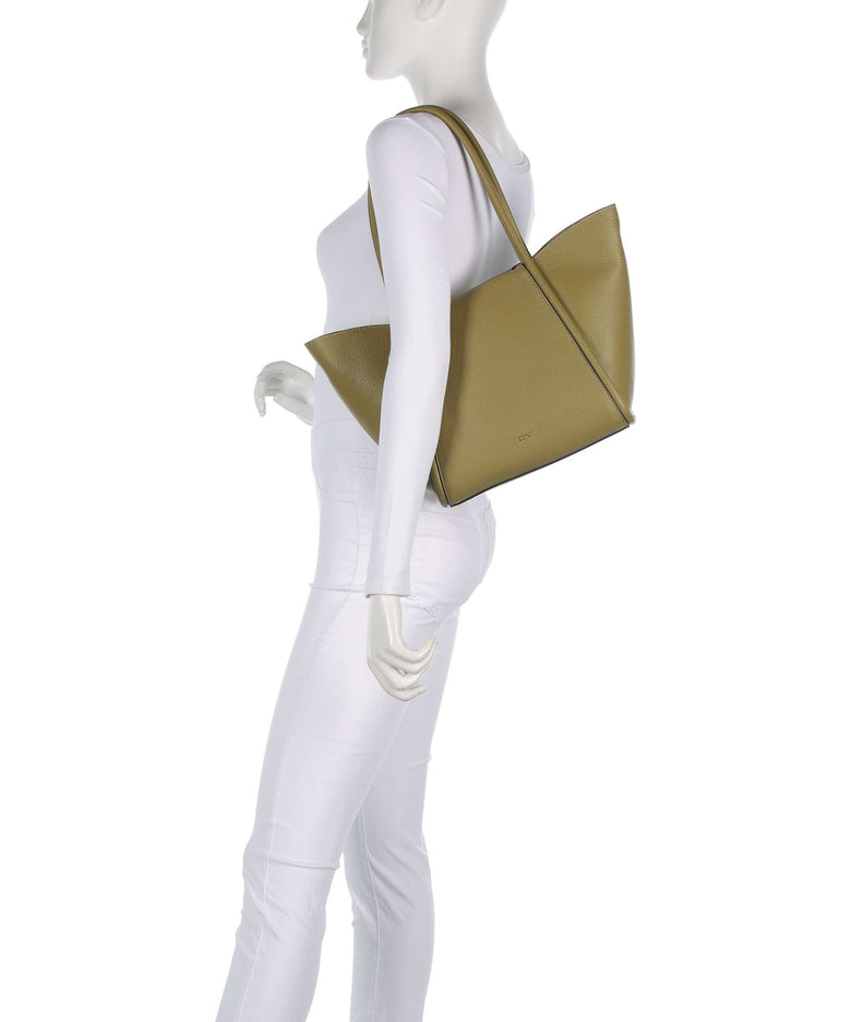 Abro Agave Willow Small Tote bag mud