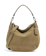 Abro Suede Juna Small Borsa hobo mud