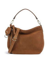 Abro Suede Juna Small Borsa hobo cuoio
