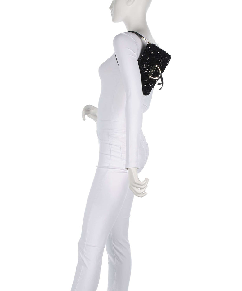 Abro Sequins Temi Shoulder bag black/gold