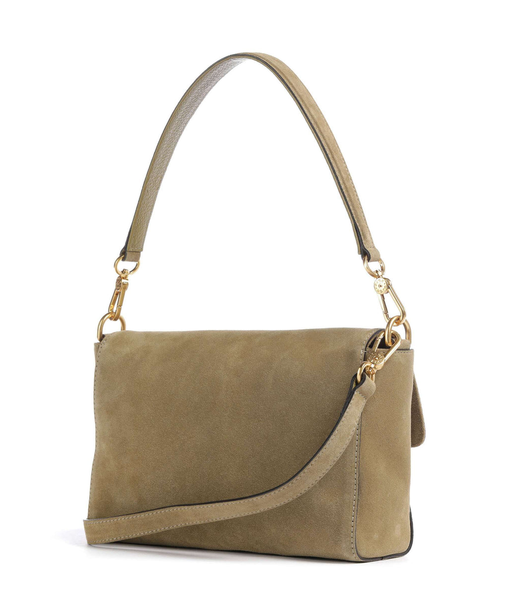 Abro Suede Temi Shoulder bag mud