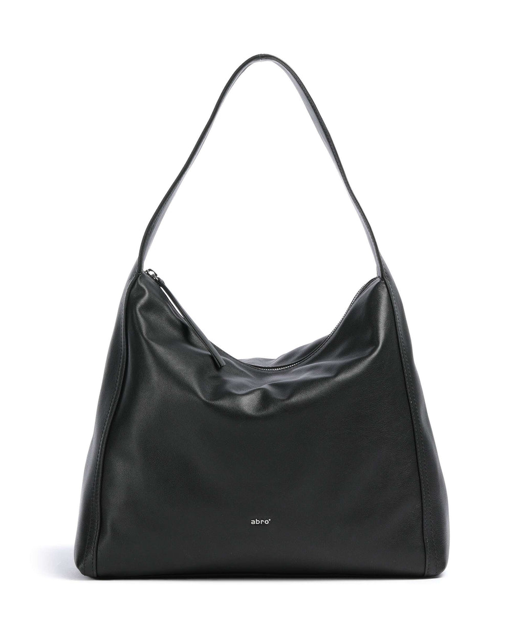 Abro Rosa Light Amber Hobo bag black/nickel