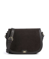 Abro Suede Rosalia Borsa a tracolla dark brown