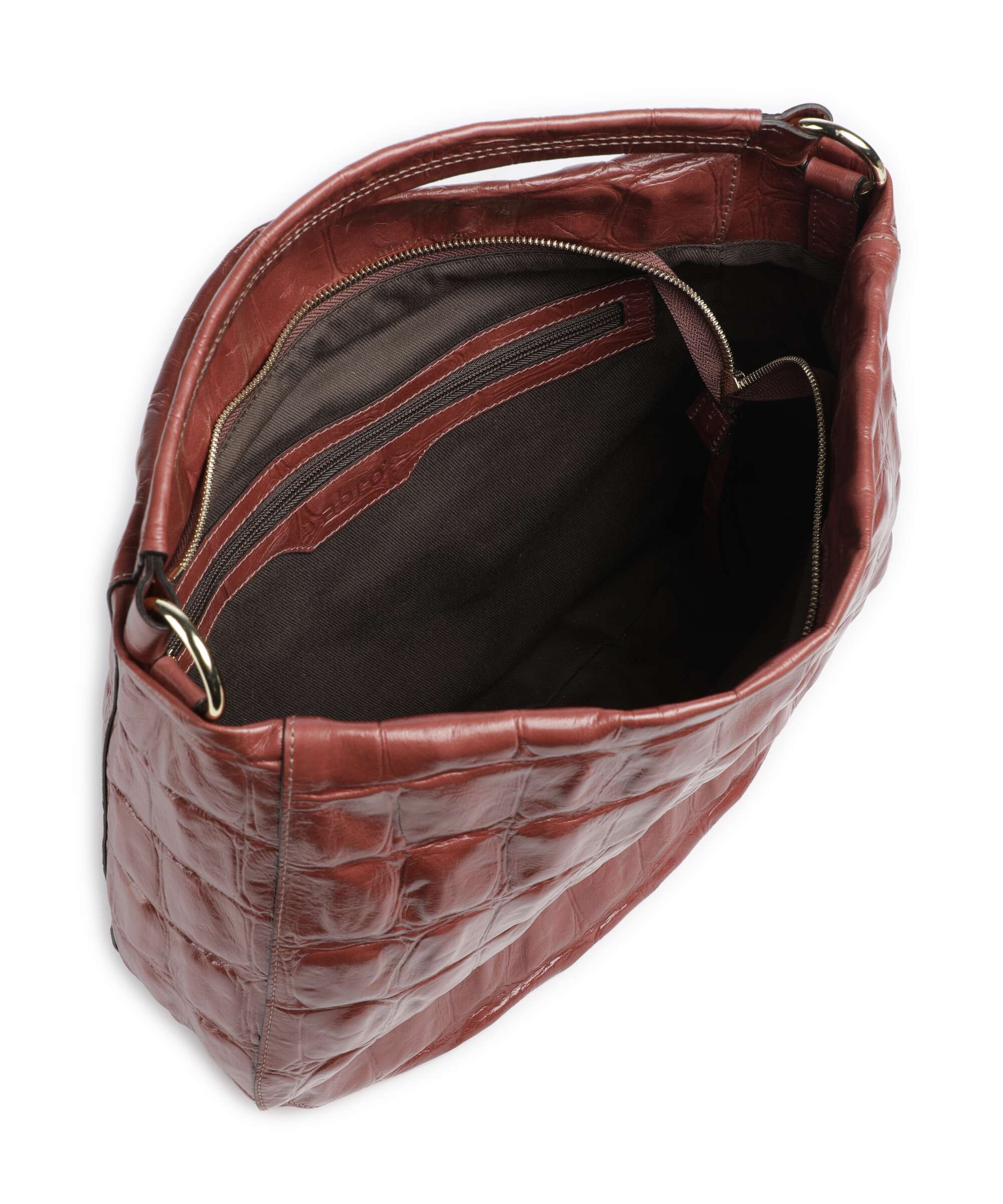Abro Maxxi Cocco Mia Hobo bag rosewood