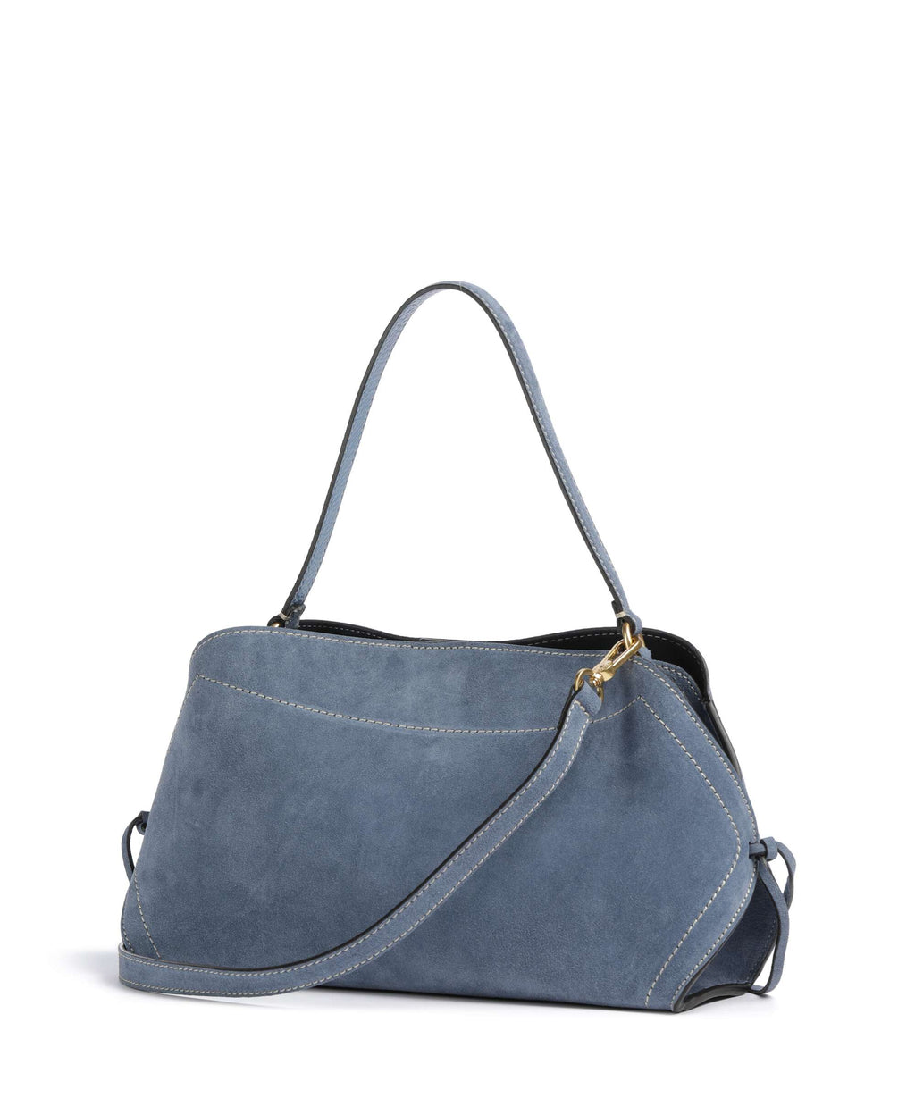 Abro Suede Necessity Small Shoulder bag jeans