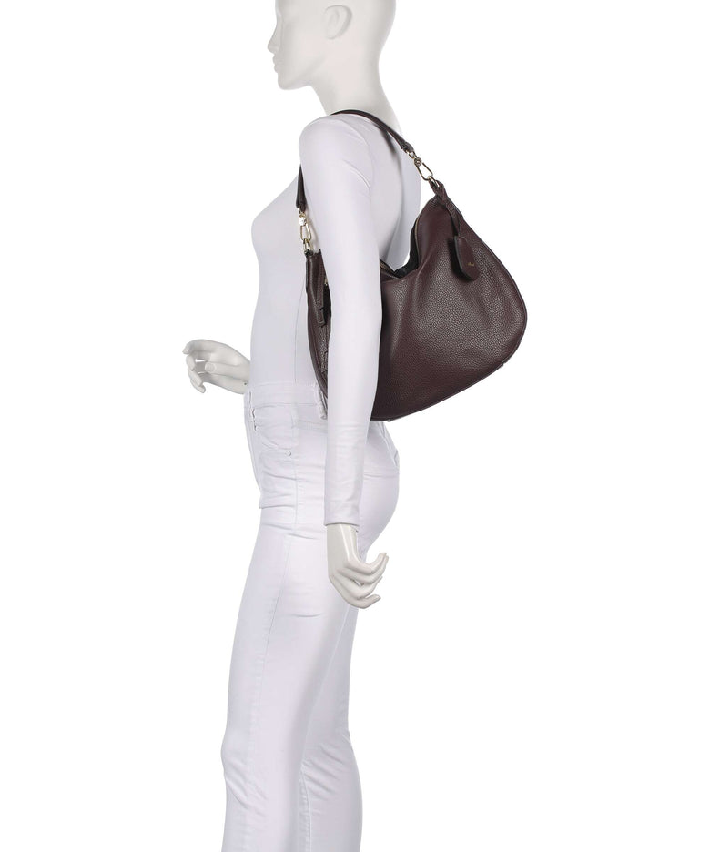 Abro Adria Juna Small Hobo bag burgundy