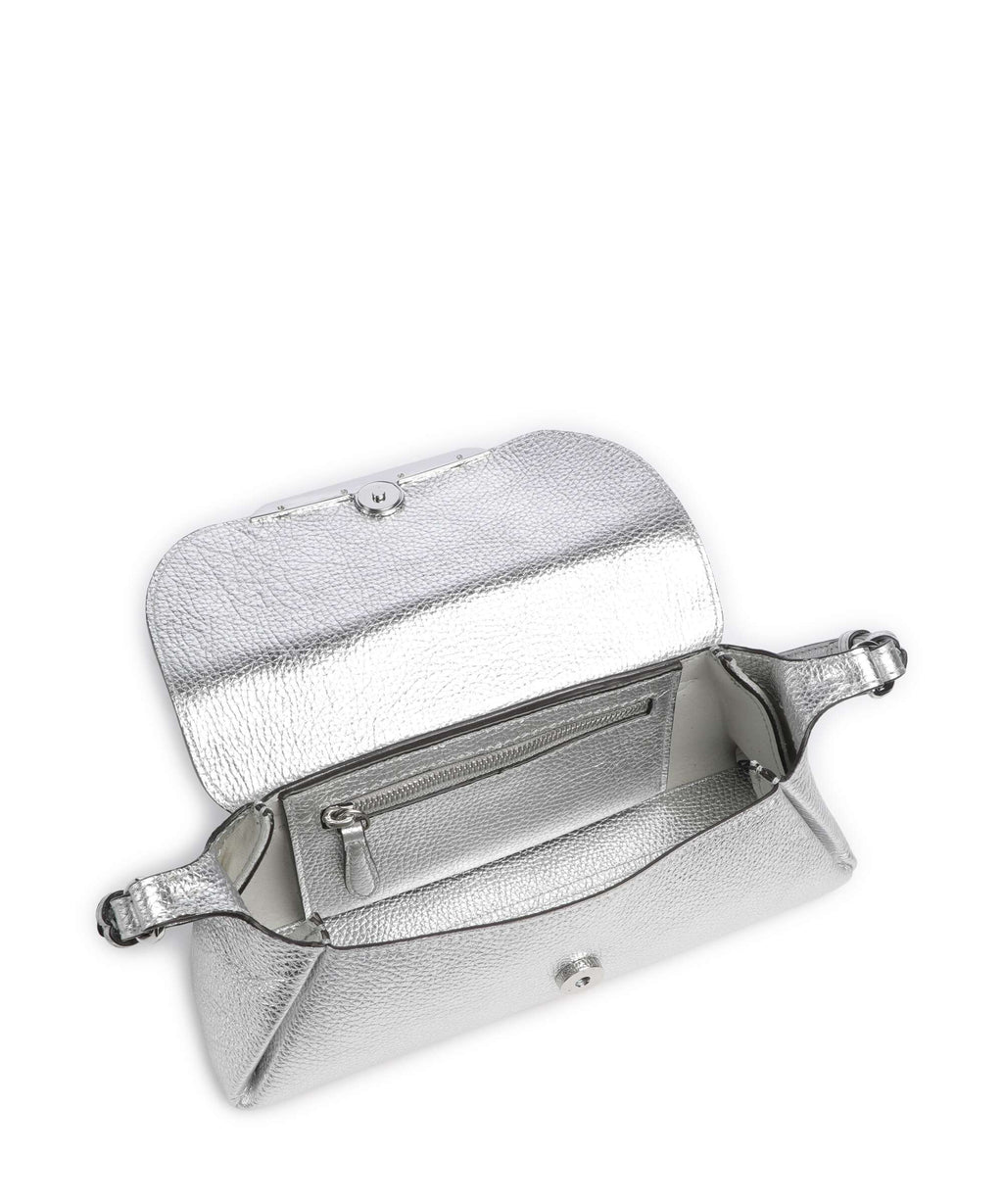 Abro Shimmer Park Shoulder bag silver