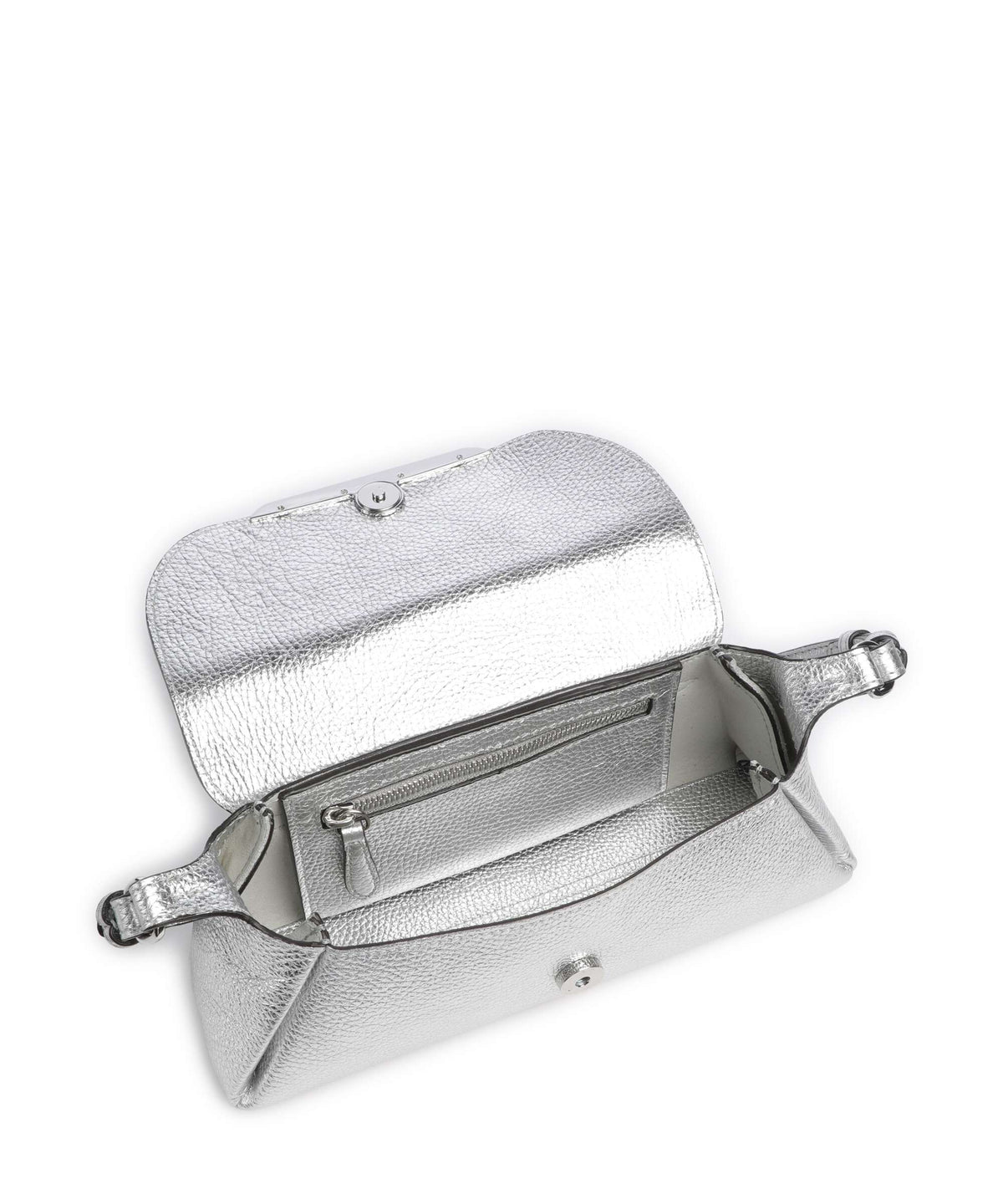 Abro Shimmer Park Shoulder bag silver