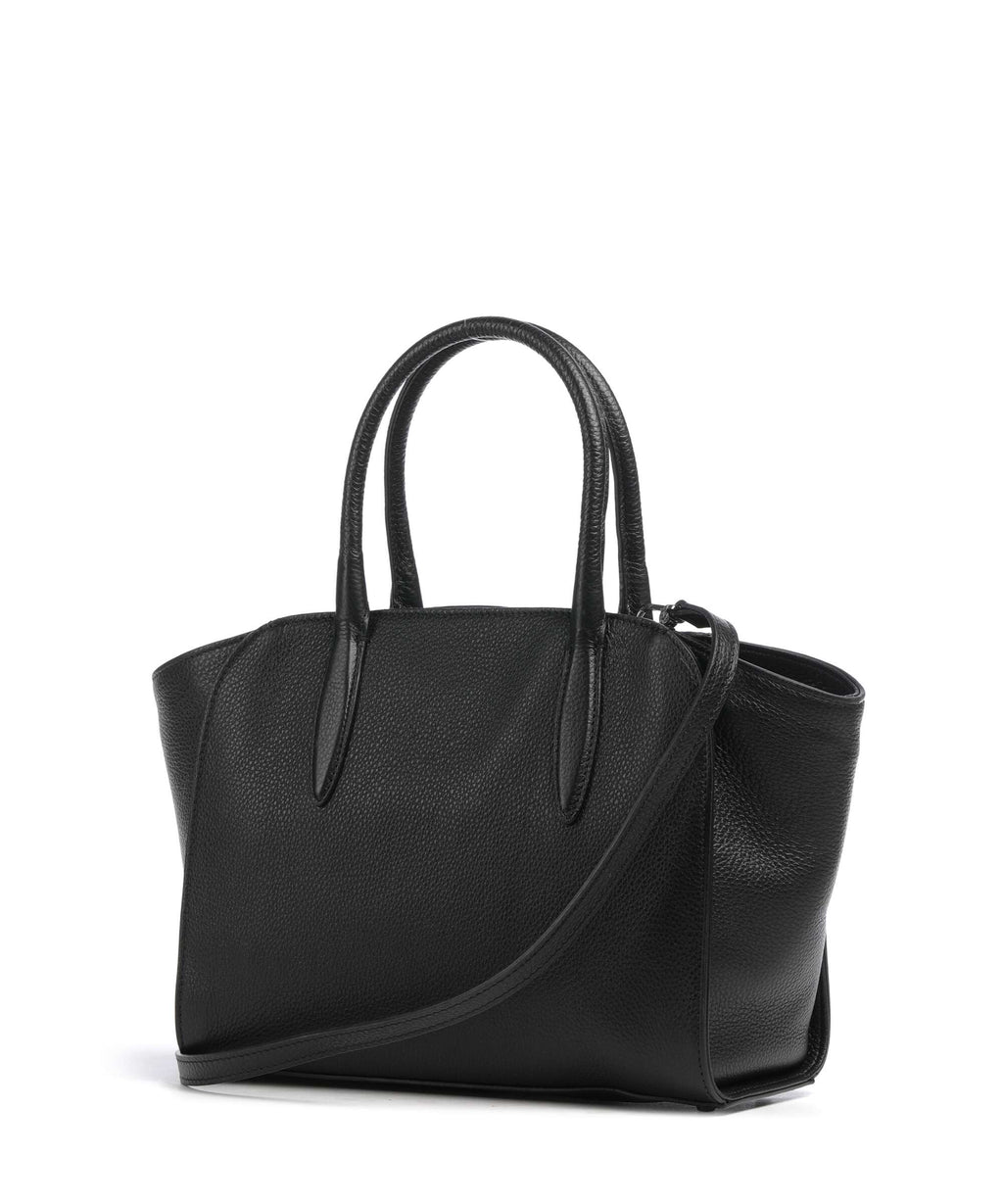 Abro Agave Blossom Small Handbag black/nickel