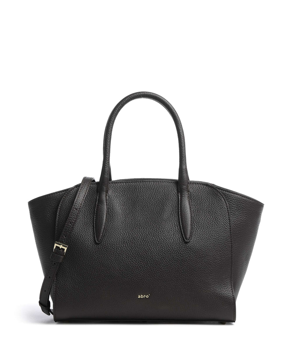 Abro Agave Blossom Small Handbag dark brown