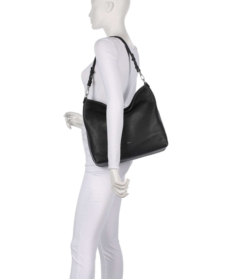 Abro Agave Signature Hobo bag black/nickel
