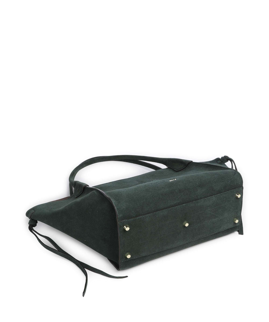 Abro Suede Vibe Big Tote bag green